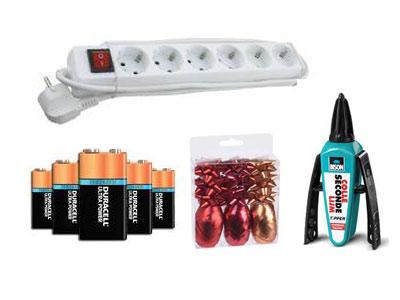 Batterijen & Kantoorartikelen