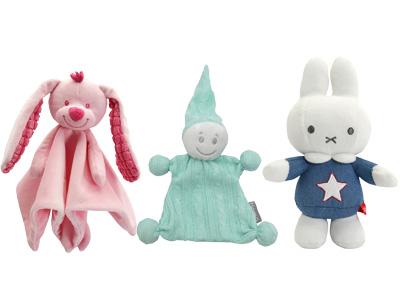Knuffels, Doekjes, Rammelaars etc.
