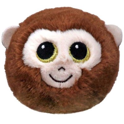 TY BEANIE BOUNCERS BANANA MONKEY BROWN - 1 10 20 26 - 2016124