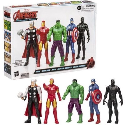 MARVEL AVENGERS 60TH 5-PACK 15 CM - 1 10 20 30 40 50 54 - 576-6668