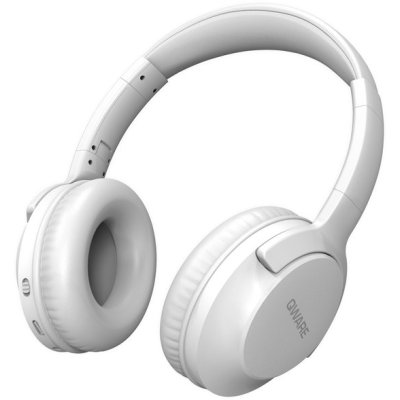 QWARE BT WIRELESS HEADPHONE WHITE - 1 10 20 - 690-5352