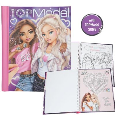 TOP MODEL KLEURBOEK MET LED EN GELUID - 1 2 - 0013722