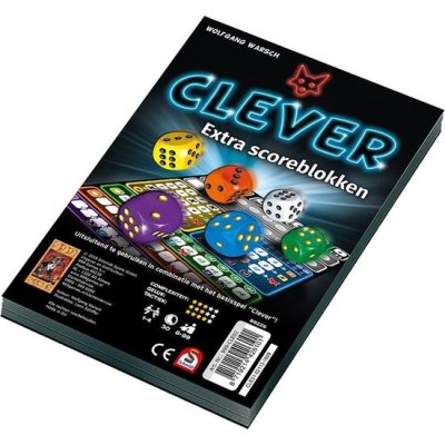 SPEL CLEVER SCOREBLOKKEN 2 STUKS - 1 6 - 610-6101B