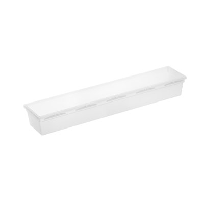 LADEBAKJE 38X8 CM BASIC TRANSPARANT ROTH - 101 8362 - 101-8362