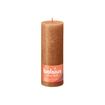 BOLSIUS KAARS RUSTIEK SPICY BRUIN 19CM - 101 9503 - 101-9503