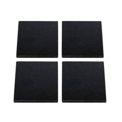 ONDERZETTER GRANIET 10X10CM 4 STUKS - 102 0566 - 102-0566