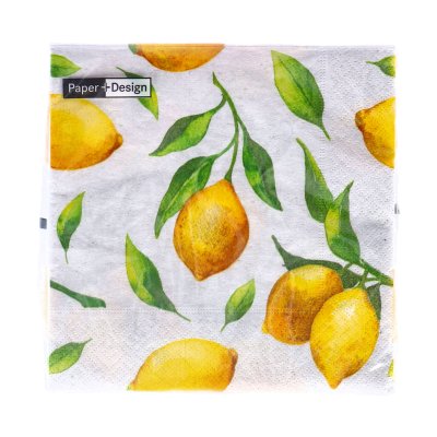 SERVETTEN CITRUS 33X33 CM - 105 1867 - 105-1867