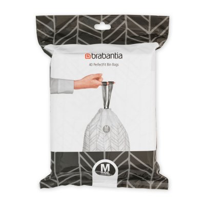 BRABANTIA PERFECT FIT AFVALZAK M 60L 40 - 110 8829 - 110-8829