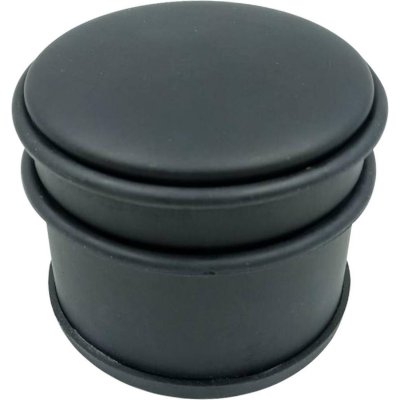 DEURSTOPPER 9X7,5CM MAT ZWART - 151 1665 - 151-1665