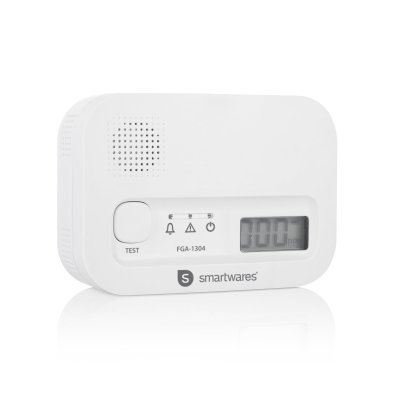 SMARTWARES KOOLMONOXIDEMELDER10 JAAR BAT - 151 3041 - 151-3041