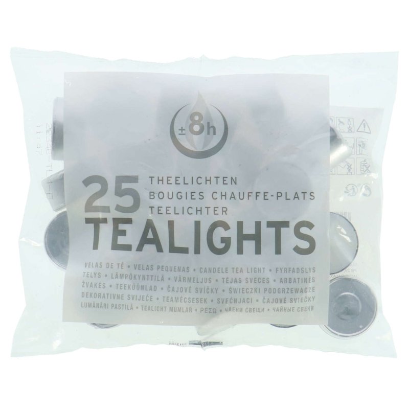 THEELICHTEN 8 UUR 25 STUKS - 180 6377 - 180-6377