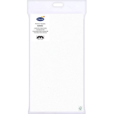 DUNI TAFELLAKEN WIT 118X180CM - 185705 pack - *0010256326