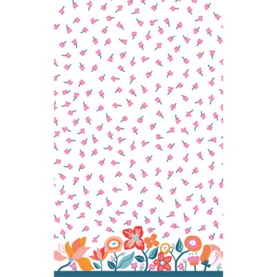 TAFELLAKEN VIBRANT BLOOM 138X220 CM - 205114 - *0010256325
