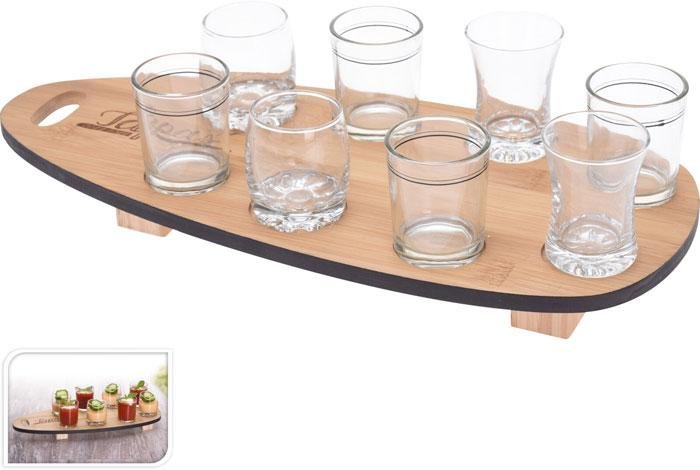 AMUSESET TAPAS BAMBOE 9-DELIG - 210000730 composition 001 06 10 20  - 210000730