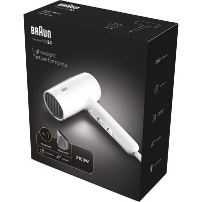 BRAUN HD2.1 HAARDROGER 2100W - 211 8998 - 211-8998