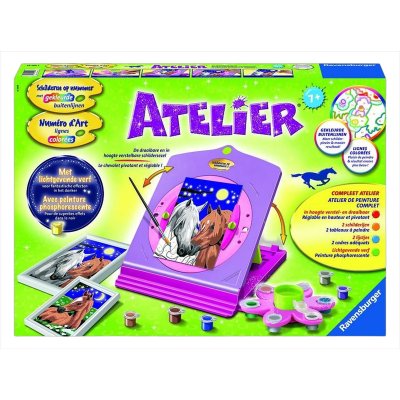 SCHILDER OP NUMMER ATELIER 2 SCHILDERIJ - 240 4993 - 240-4993