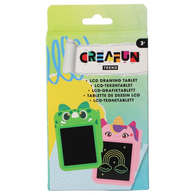 CREAFUN TREND LCD TEKENBORD FUN 15 CM 6 - 250 0620 - 250-0620