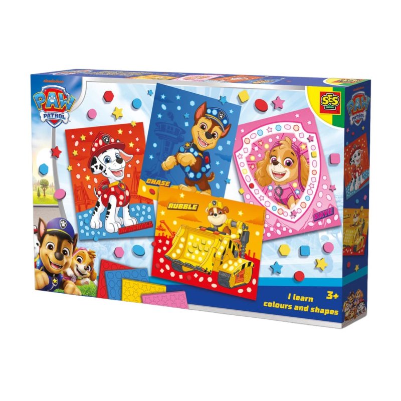 SES PAW PATROL - IK LEER KLEUREN EN VORM - 250 4084 - 250-4084