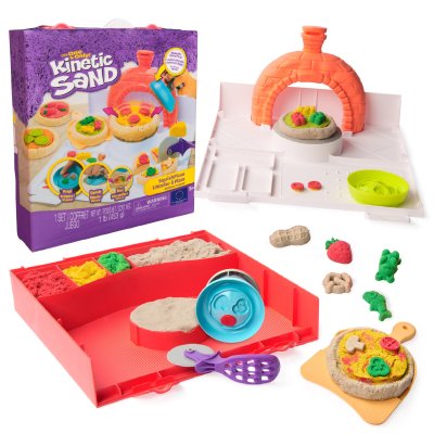 KINETIC SAND SQUISH PIZZA SET - 255 9214 - 255-9214
