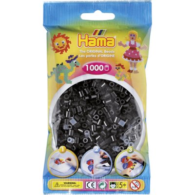 STRIJKKRALEN HAMA 1000 STUKS ZWART - 267 0018 - 267-0018