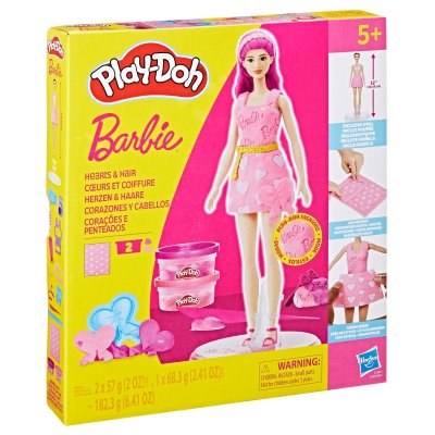 PLAY-DOH BARBIE HEARTS AND HAIR - 275 5670 - 275-5670