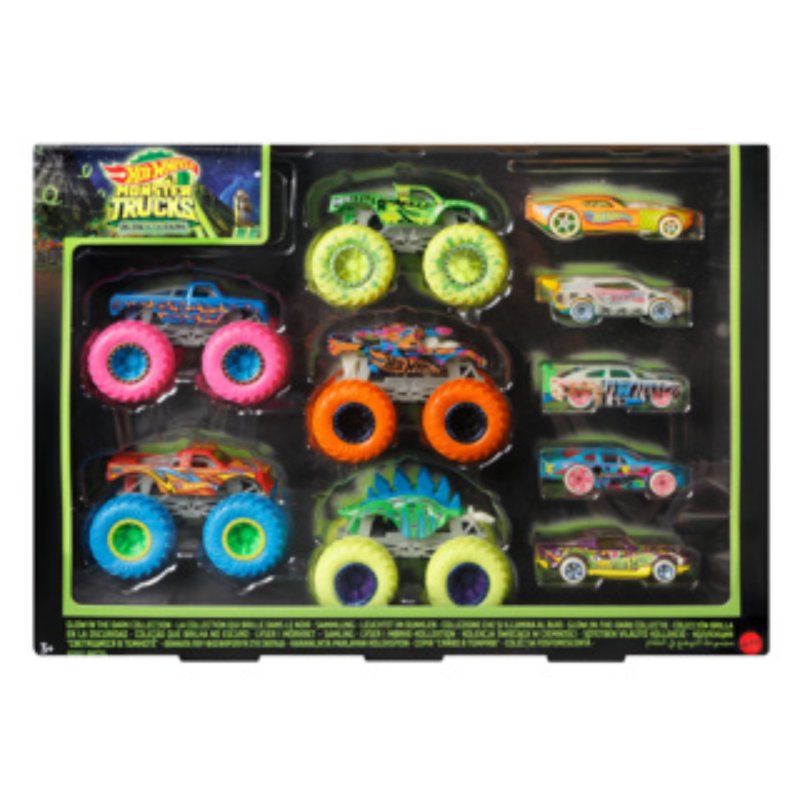 HOT WHEELS MONSTER TRUCK GLOW IN THE DAR - 303 6304 - 303-6304