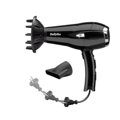BABYLISS HAARDROGER CORDKEEPER 2000 DC - 3030050188042 - 5530054