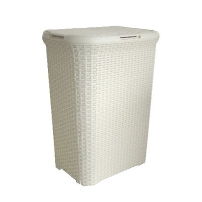 CURVER WASBOX 60L RATTAN WIT - 3253920707000 - 141-7000