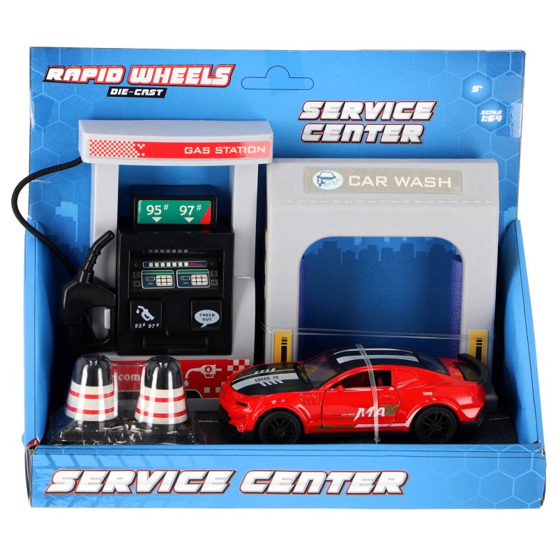 RAPID WHEELS DIE CAST AUTO GROOT STATION - 331 1168 - 331-1168