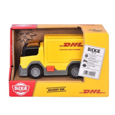 DHL BEZORGTRUCK LICHT+GELUID DICKIE - 340 2029 - 340-2029