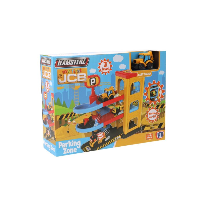 JCB MIJN EERSTE GARAGE MET AUTO - 360 5010_1 - 360-5010