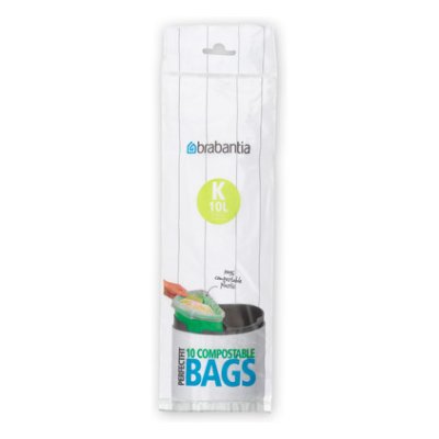 BRABANTIA AFVALZAK K 10L BIO 10 STUKS - 364983 - 364983