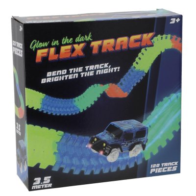 RACEBAAN GLOW TRACK 120 DELIG 3,5 METER - 369 1803 - 369-1803