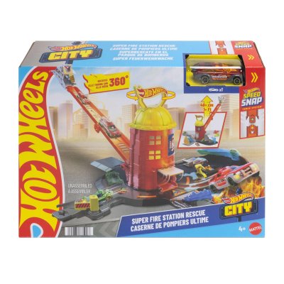 HOT WHEELS CITY SUPERREDDING BRANDWEERKA - 369 5008 - 369-5008