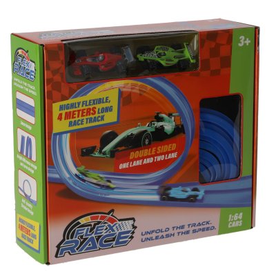 RACEBAAN FLEXIBEL 4 METER BLAUW - 369 6630 - 369-6630
