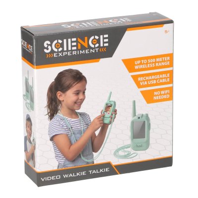 BEELD WALKIE TALKIE KIDS USB SCIENCE TOT - 375 5846 - 375-5846