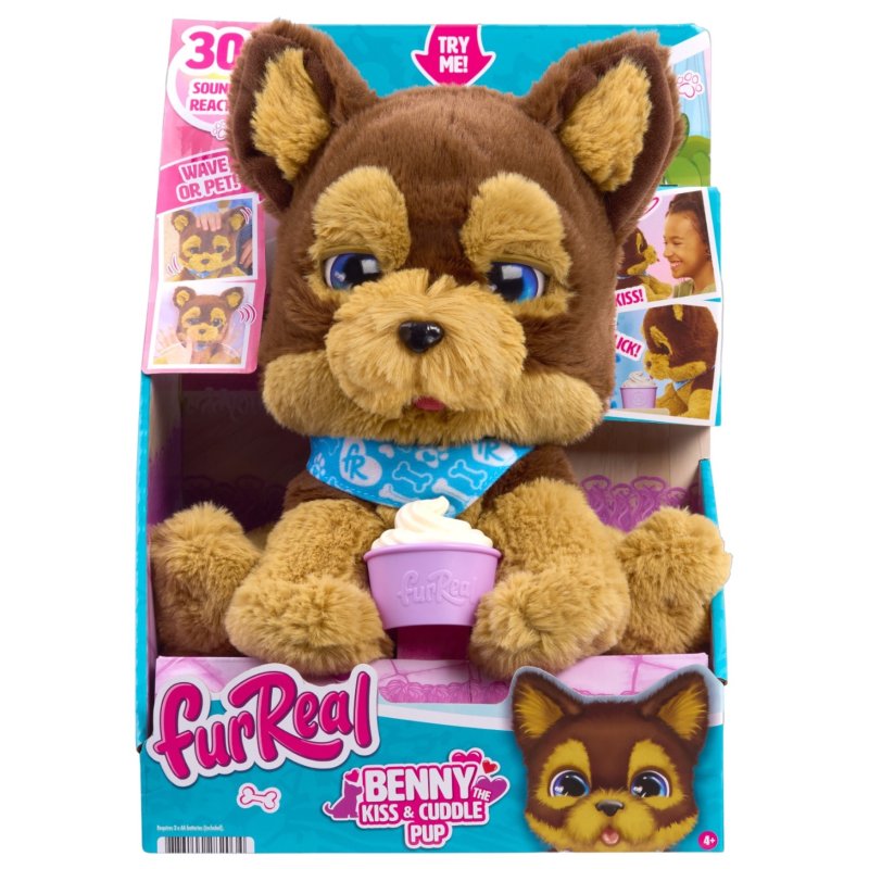 FURREAL BENNY THE KISS &amp; CUDDLE PUP - 392 2034 - 392-2034