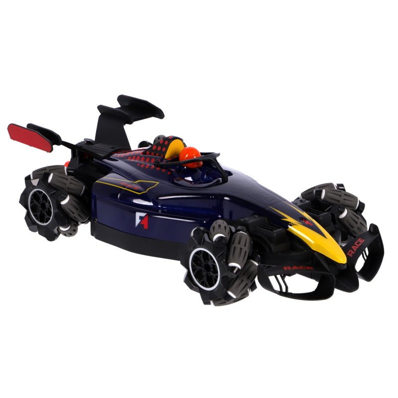RADIOGRAFISCH BESTUURBARE AUTO BLAUW/GEE - 394 0168 - 394-0168