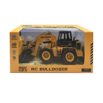 R/C BESTUURBARE BULLDOZER 1:24 - 394 0401 - 394-0401