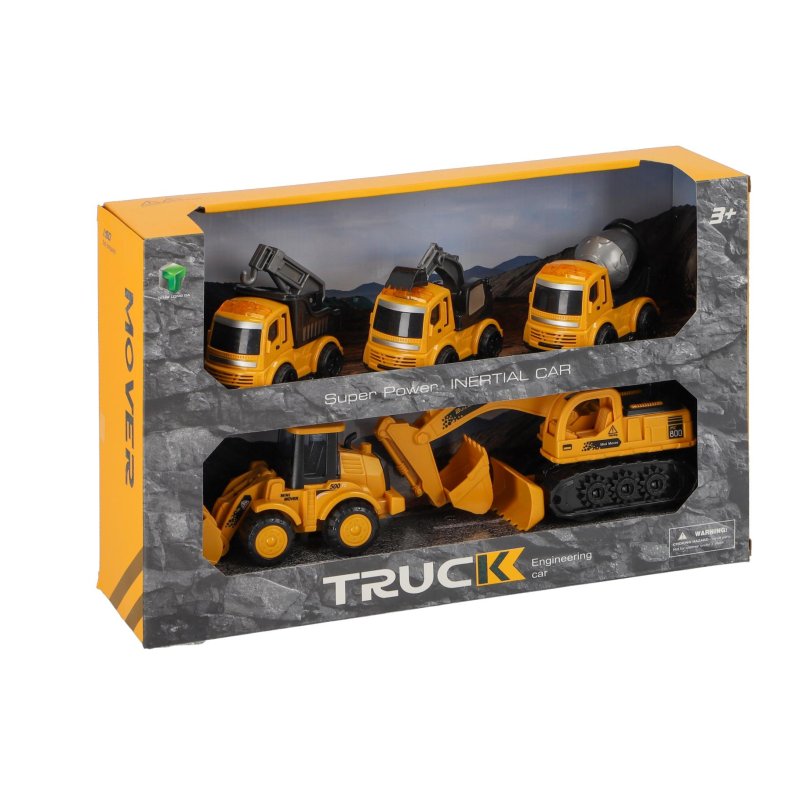 BOUWVOERTUIGEN SET 5 STUKS - 396 1328 - 396-1328