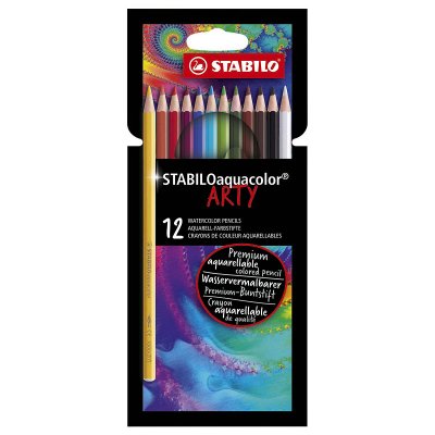 STABILO AQUACOLOR ARTY ETUI 12 STUKS - 4006381547185 - 1068624
