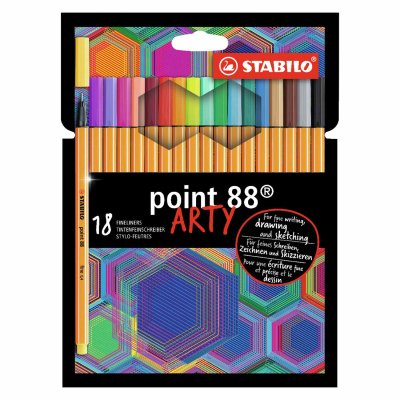 STABILO POINT 88 ARTY 18 STUKS - 4006381557450 - 1064109