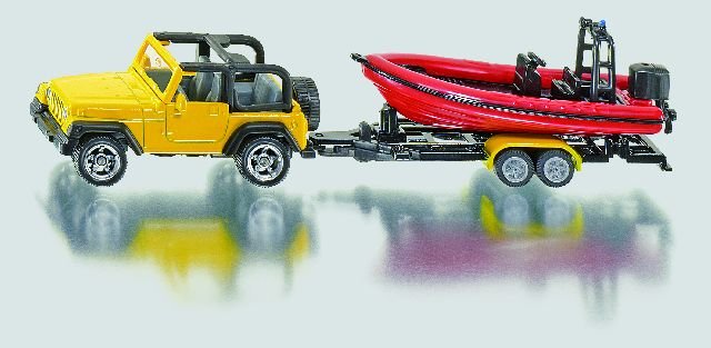 SIKU JEEP MET BOOT 1658 - 4006874016587 - 541774