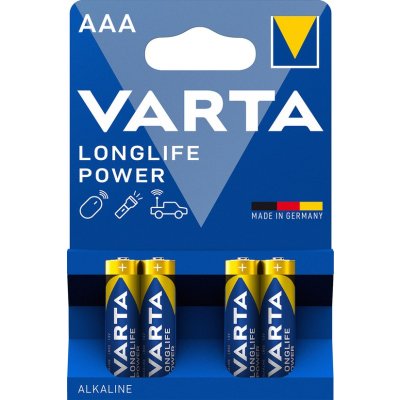 VARTA BATTERIJEN AAA S/4 - 4008496559749 - 1719485