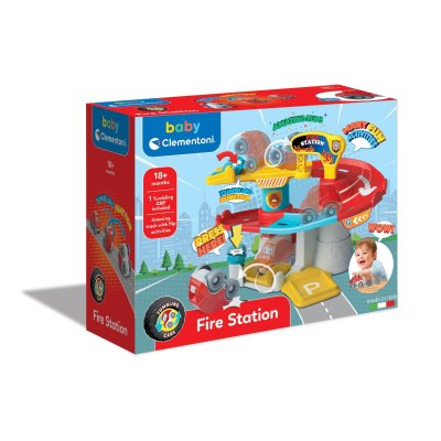 CLEMENTONI BABY GARAGE BRANDWEERKAZERNE - 401 7559 - 401-7559