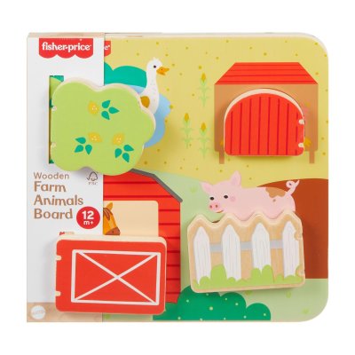 FISHER-PRICE HOUTEN KIEKEBOO BOERDERIJDI - 405 9388 - 405-9388
