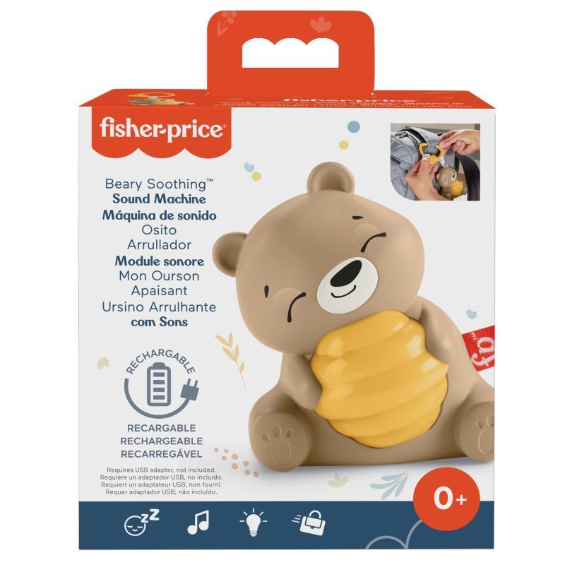 FISHER-PRICE BEARY SOOTHING SOUND MACHIN - 406 1422 - 406-1422