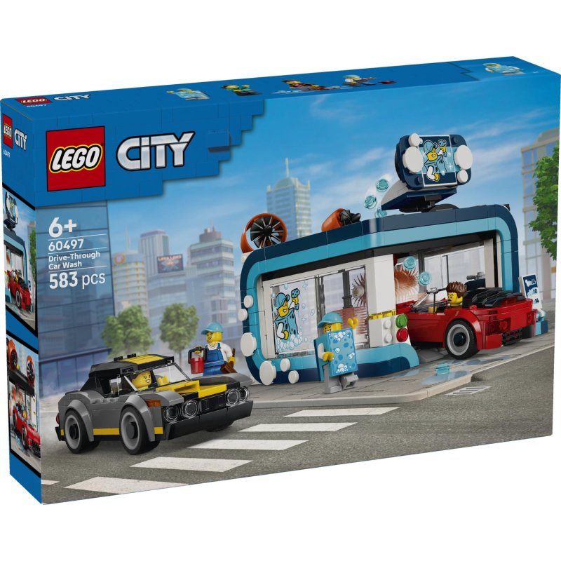 LEGO CITY AUTOWASSTRAAT 60497 - 411 0497 - 411-0497