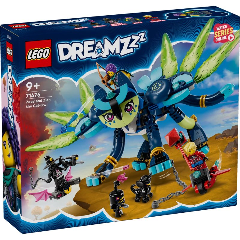 LEGO DREAMZZZ 71476 ZOEY EN ZIAN DE KAT - 411 1476 - 411-1476