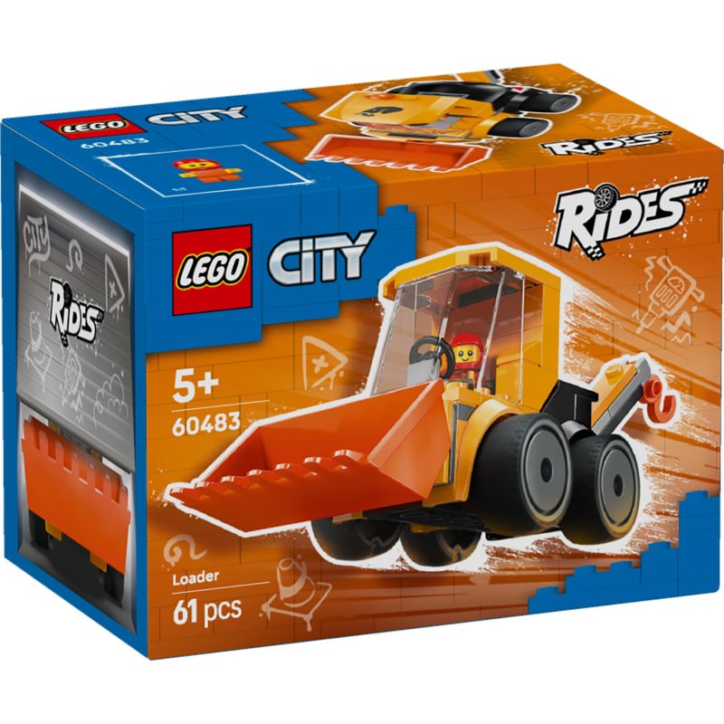 LEGO CITY VOERTUIGEN BOUWLADER 60483 - 411 1889 - 411-1889